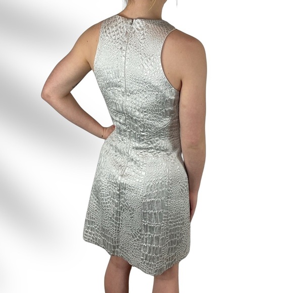 Rebecca Taylor silver dress. Brand New with tags! - Picture 3 of 9